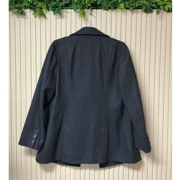 J.Crew Women’s Navy Wool Peacoat Size M - Picture 2 of 5